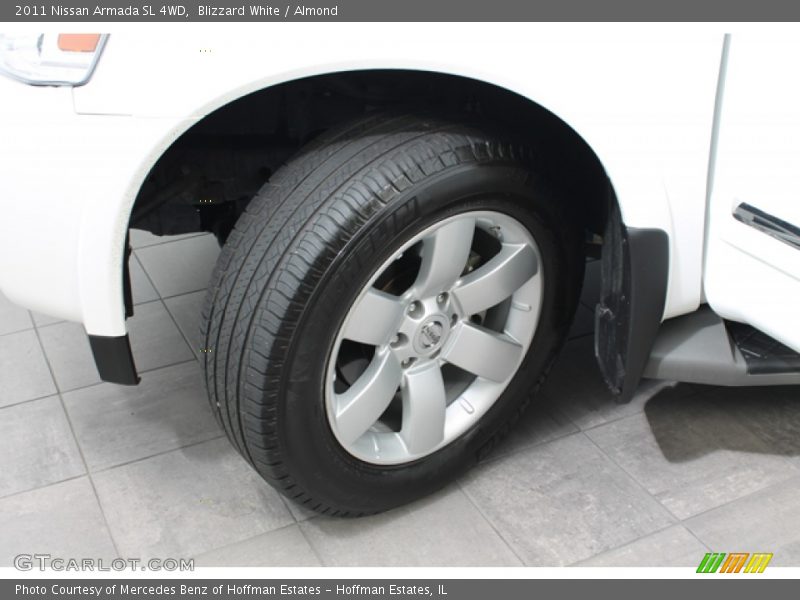 Blizzard White / Almond 2011 Nissan Armada SL 4WD