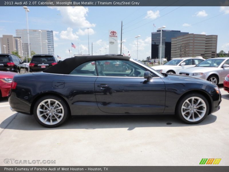  2013 A5 2.0T Cabriolet Moonlight Blue Metallic
