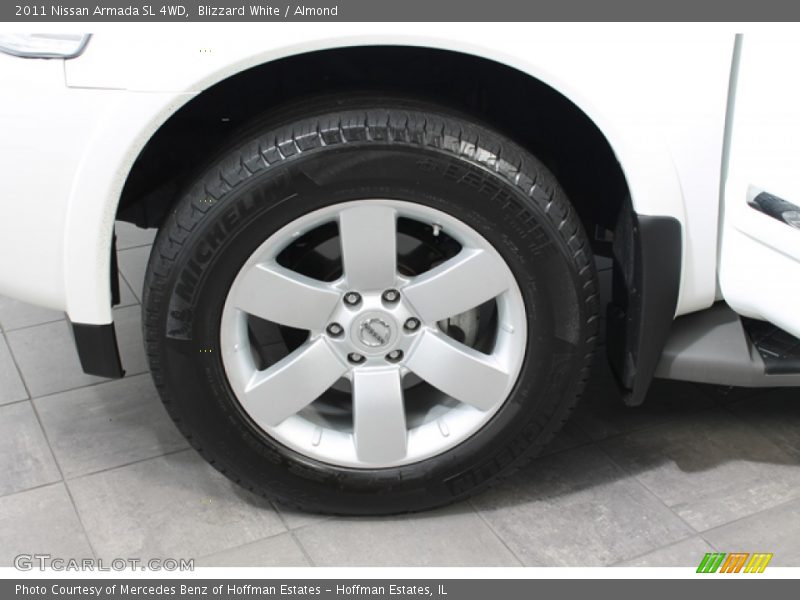 Blizzard White / Almond 2011 Nissan Armada SL 4WD