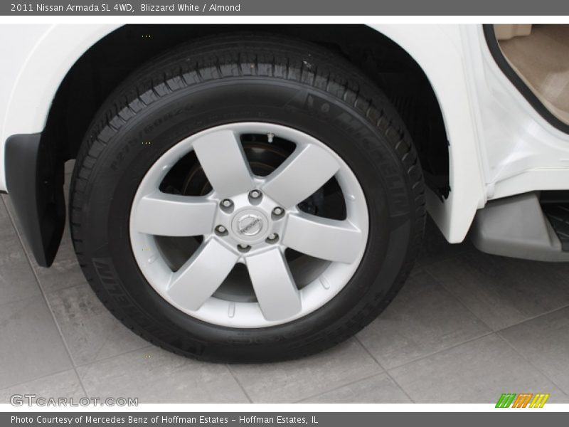 Blizzard White / Almond 2011 Nissan Armada SL 4WD