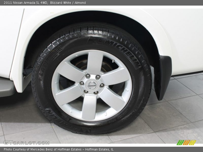 Blizzard White / Almond 2011 Nissan Armada SL 4WD