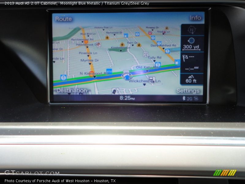 Navigation of 2013 A5 2.0T Cabriolet