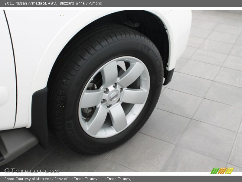 Blizzard White / Almond 2011 Nissan Armada SL 4WD