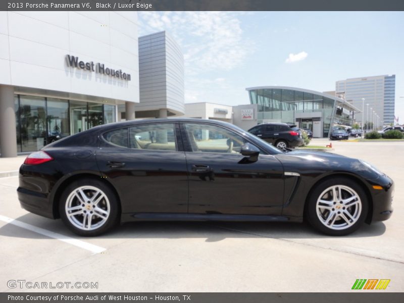 Black / Luxor Beige 2013 Porsche Panamera V6
