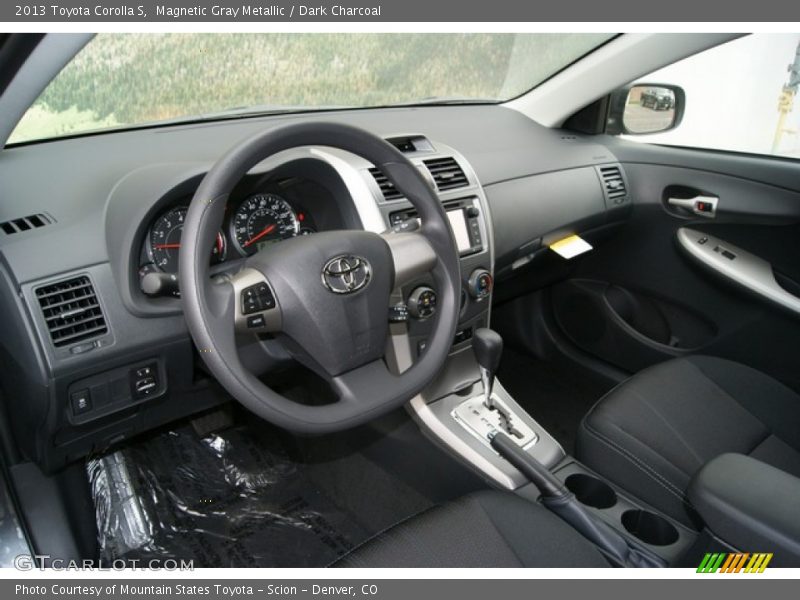 Dark Charcoal Interior - 2013 Corolla S 