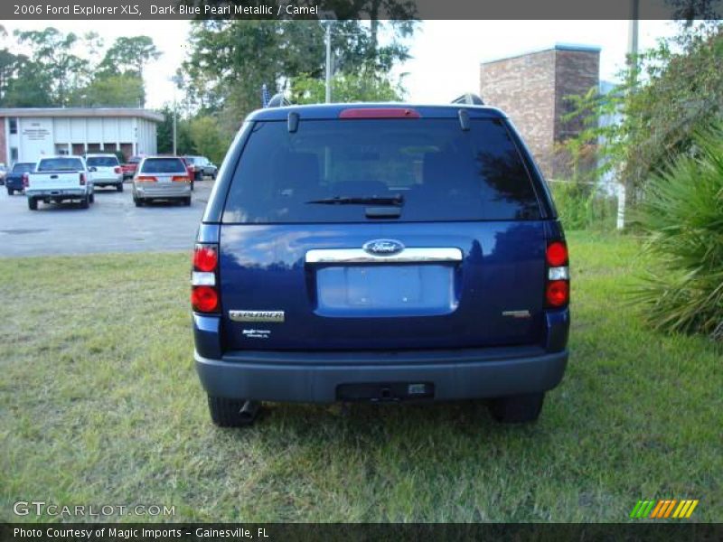 Dark Blue Pearl Metallic / Camel 2006 Ford Explorer XLS