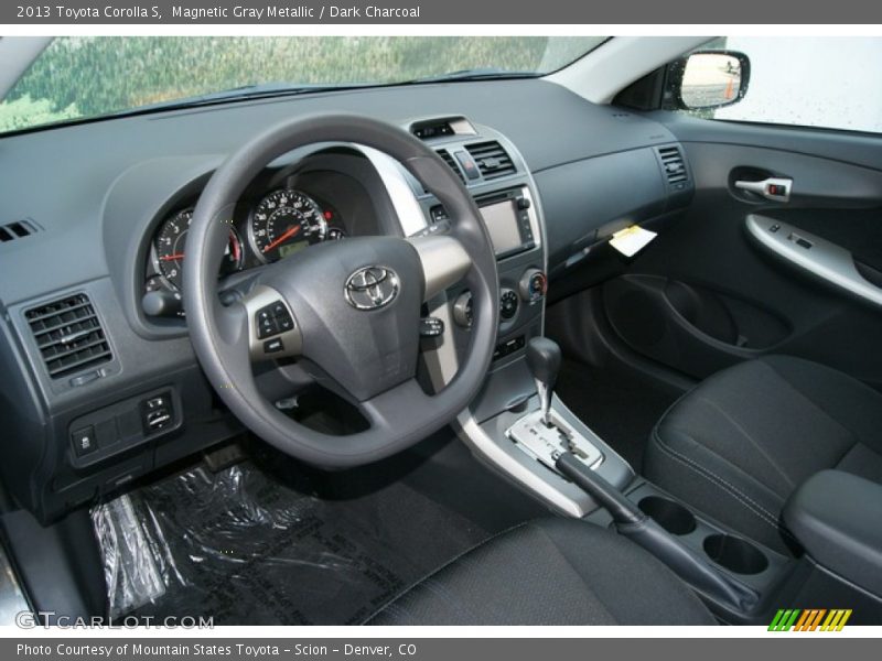 Magnetic Gray Metallic / Dark Charcoal 2013 Toyota Corolla S