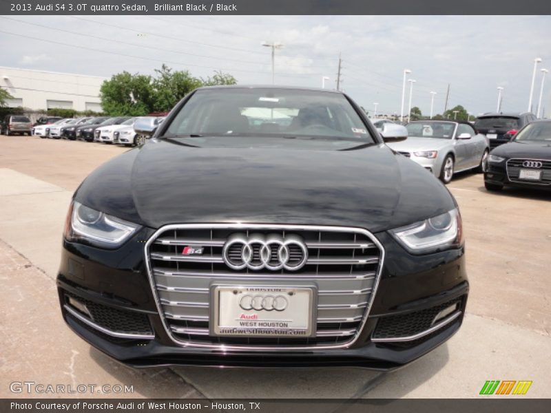 Brilliant Black / Black 2013 Audi S4 3.0T quattro Sedan