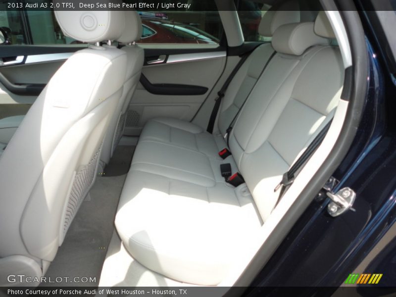 Rear Seat of 2013 A3 2.0 TFSI