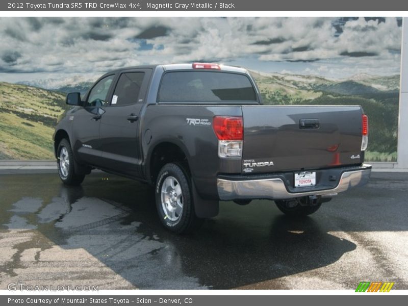 Magnetic Gray Metallic / Black 2012 Toyota Tundra SR5 TRD CrewMax 4x4