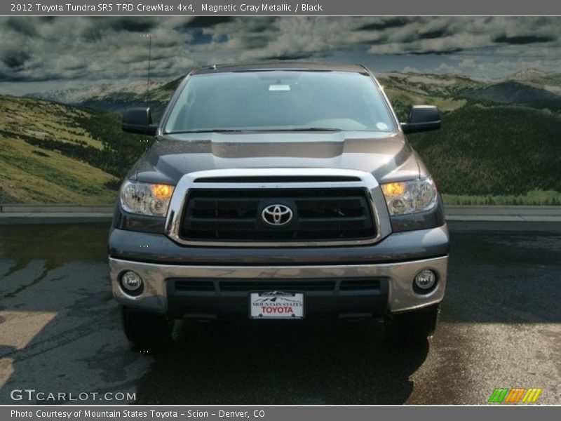 Magnetic Gray Metallic / Black 2012 Toyota Tundra SR5 TRD CrewMax 4x4