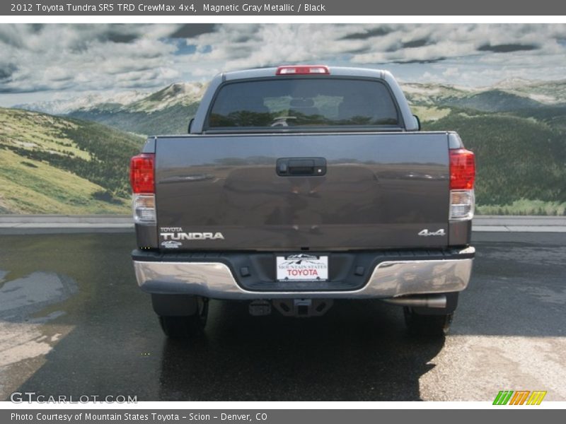 Magnetic Gray Metallic / Black 2012 Toyota Tundra SR5 TRD CrewMax 4x4