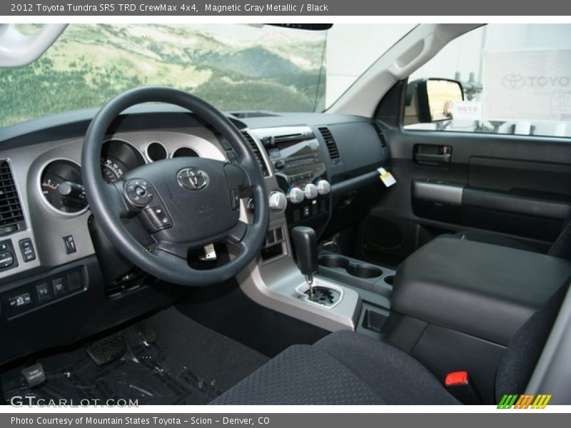 Magnetic Gray Metallic / Black 2012 Toyota Tundra SR5 TRD CrewMax 4x4
