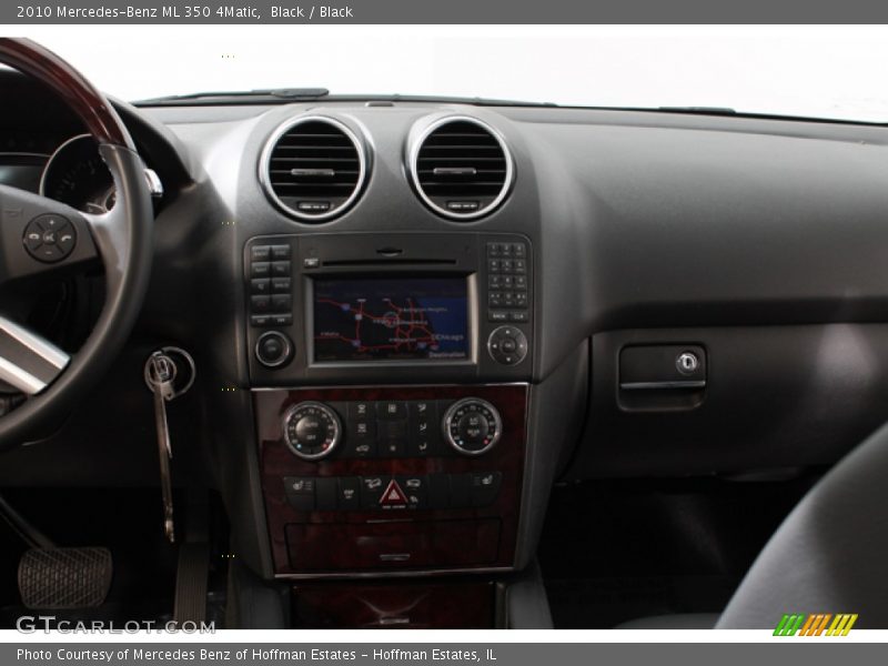 Black / Black 2010 Mercedes-Benz ML 350 4Matic