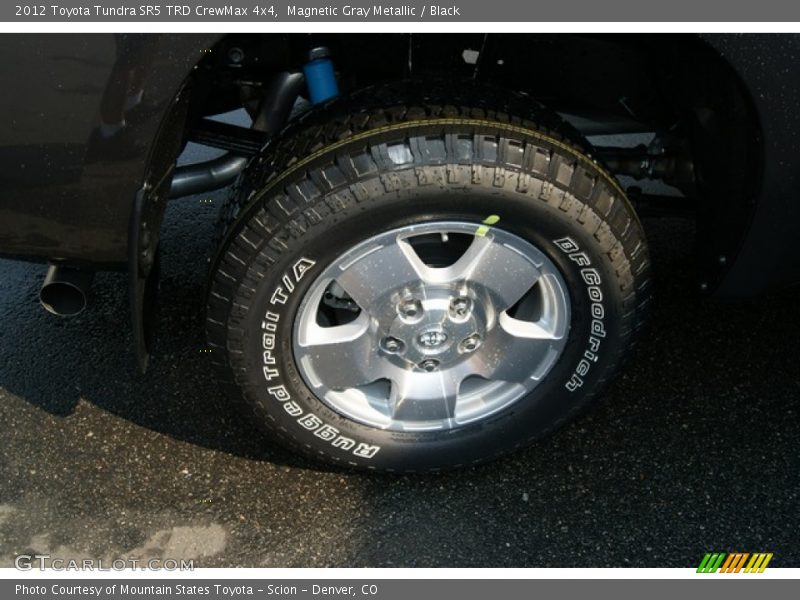 Magnetic Gray Metallic / Black 2012 Toyota Tundra SR5 TRD CrewMax 4x4