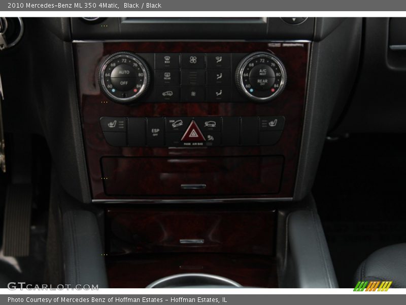 Black / Black 2010 Mercedes-Benz ML 350 4Matic