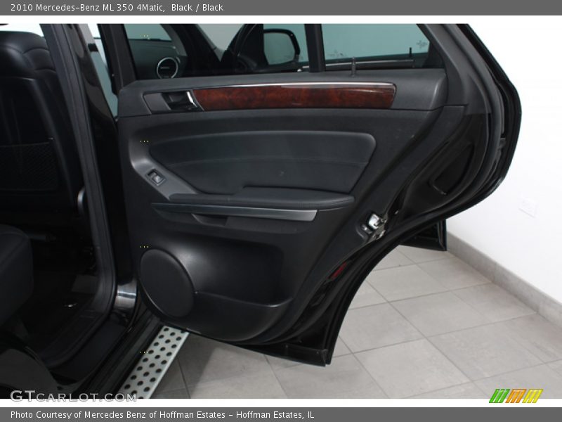 Black / Black 2010 Mercedes-Benz ML 350 4Matic