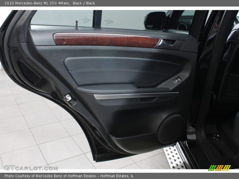 Black / Black 2010 Mercedes-Benz ML 350 4Matic