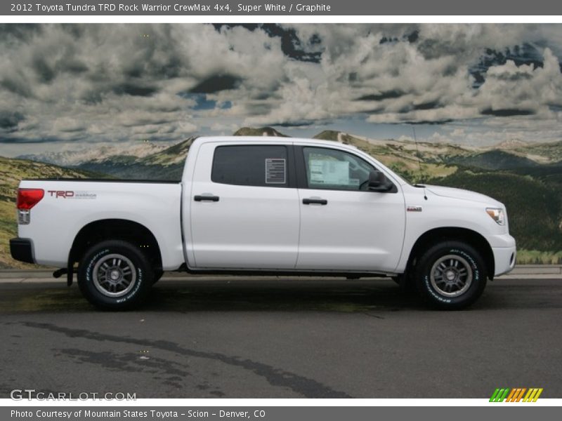  2012 Tundra TRD Rock Warrior CrewMax 4x4 Super White