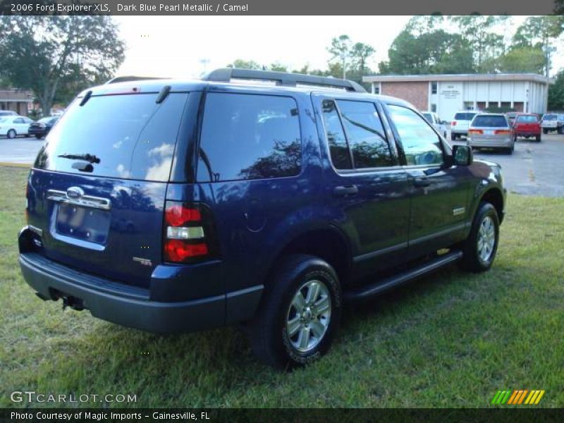 Dark Blue Pearl Metallic / Camel 2006 Ford Explorer XLS