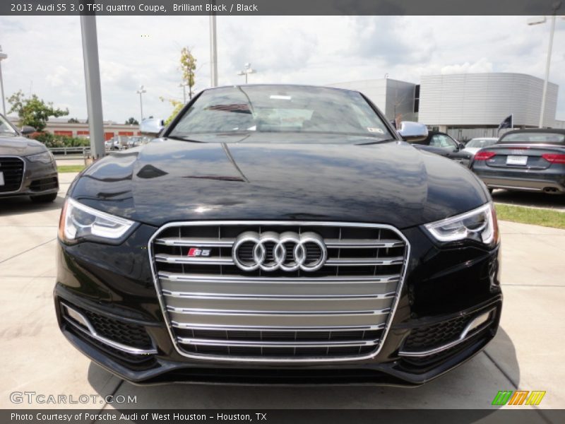 Brilliant Black / Black 2013 Audi S5 3.0 TFSI quattro Coupe