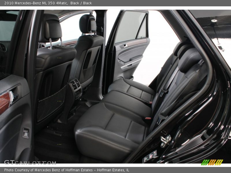 Black / Black 2010 Mercedes-Benz ML 350 4Matic
