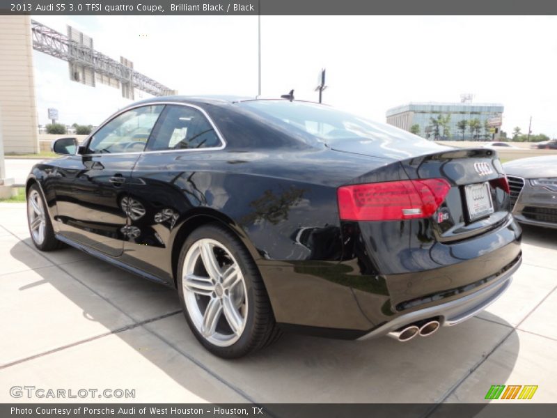 Brilliant Black / Black 2013 Audi S5 3.0 TFSI quattro Coupe