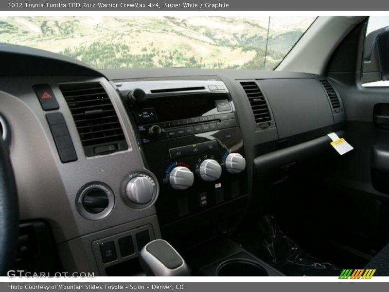 Super White / Graphite 2012 Toyota Tundra TRD Rock Warrior CrewMax 4x4