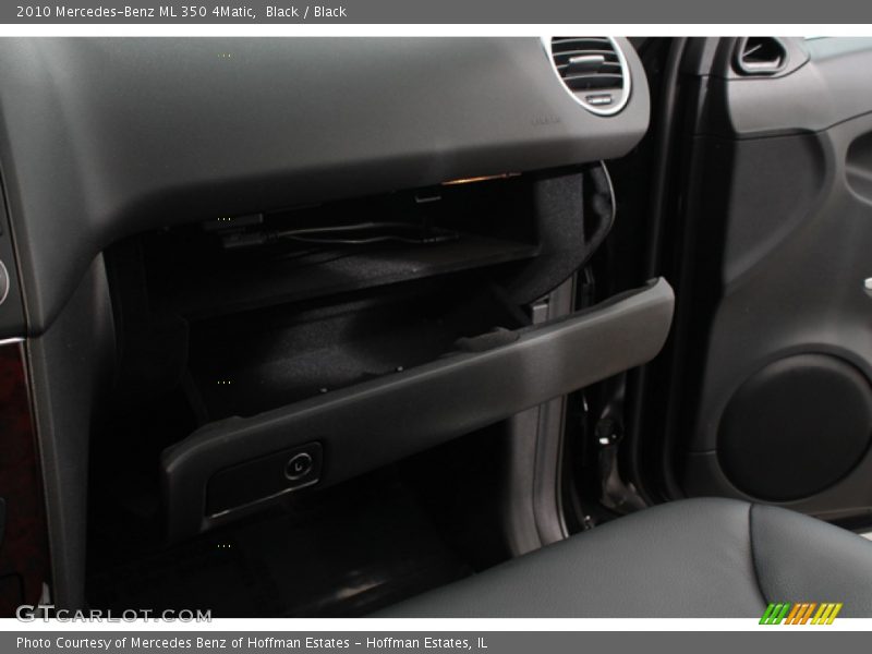 Black / Black 2010 Mercedes-Benz ML 350 4Matic