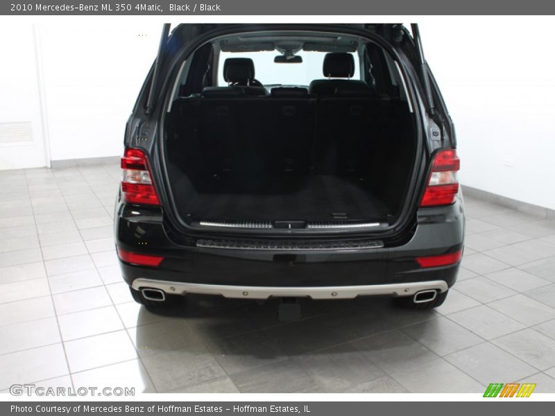 Black / Black 2010 Mercedes-Benz ML 350 4Matic