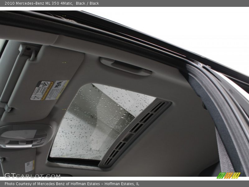 Black / Black 2010 Mercedes-Benz ML 350 4Matic