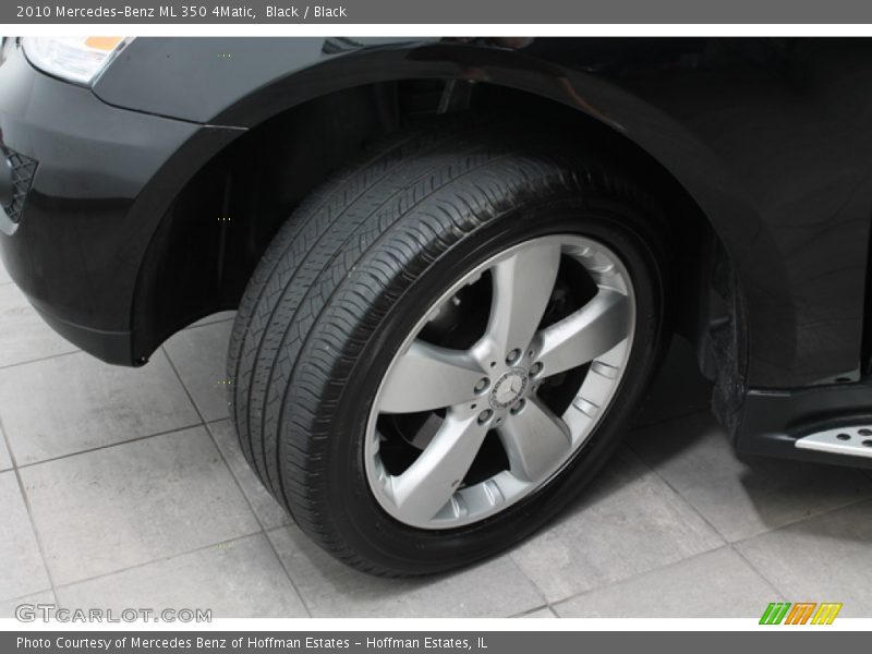 Black / Black 2010 Mercedes-Benz ML 350 4Matic
