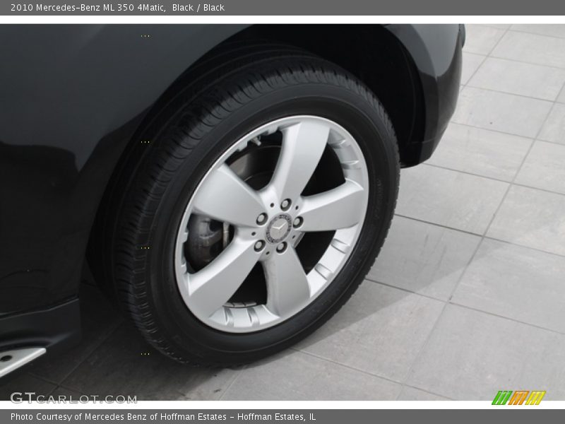 Black / Black 2010 Mercedes-Benz ML 350 4Matic