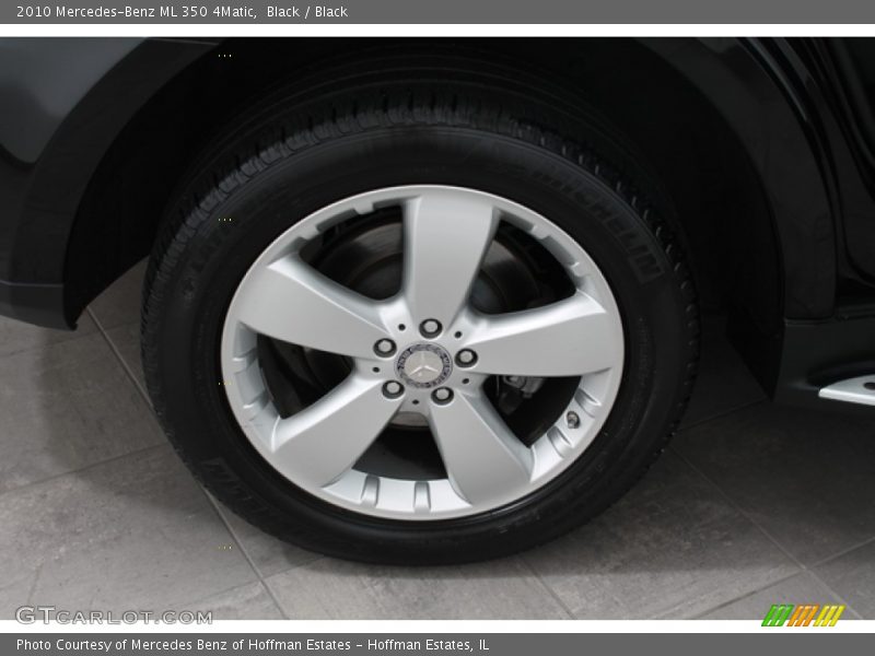 Black / Black 2010 Mercedes-Benz ML 350 4Matic