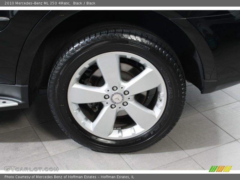 Black / Black 2010 Mercedes-Benz ML 350 4Matic