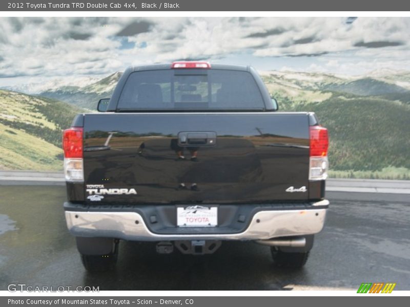 Black / Black 2012 Toyota Tundra TRD Double Cab 4x4