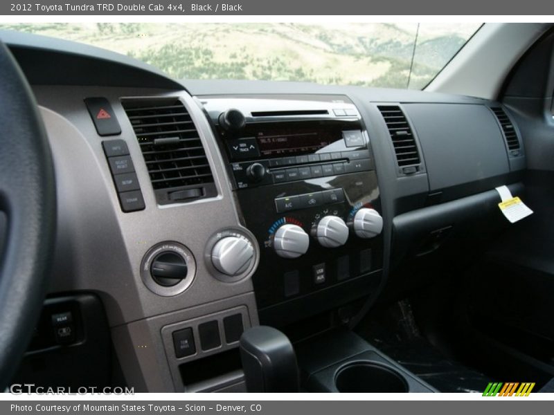 Black / Black 2012 Toyota Tundra TRD Double Cab 4x4