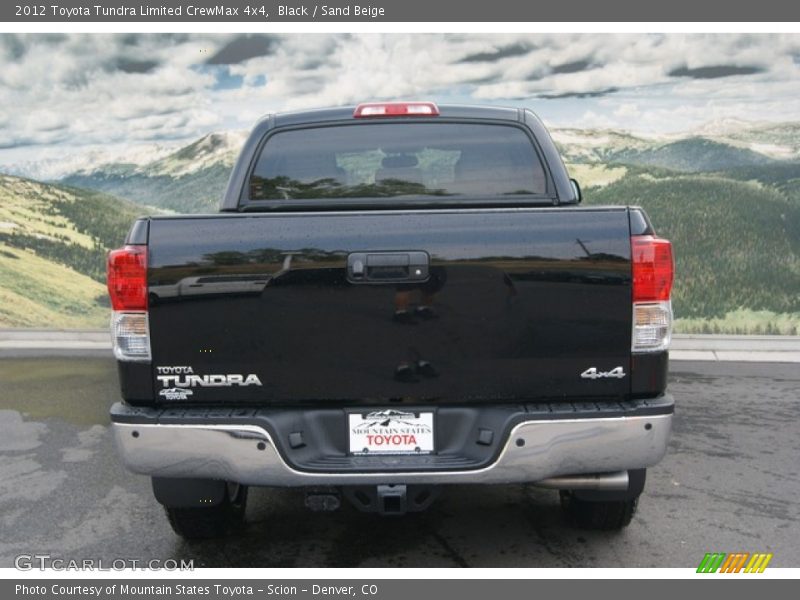Black / Sand Beige 2012 Toyota Tundra Limited CrewMax 4x4
