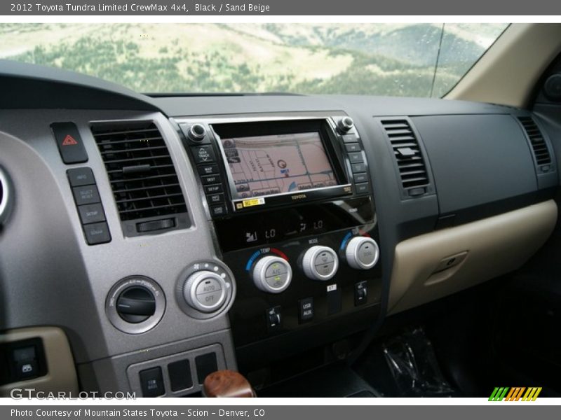 Black / Sand Beige 2012 Toyota Tundra Limited CrewMax 4x4