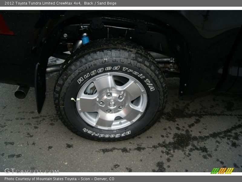 Black / Sand Beige 2012 Toyota Tundra Limited CrewMax 4x4