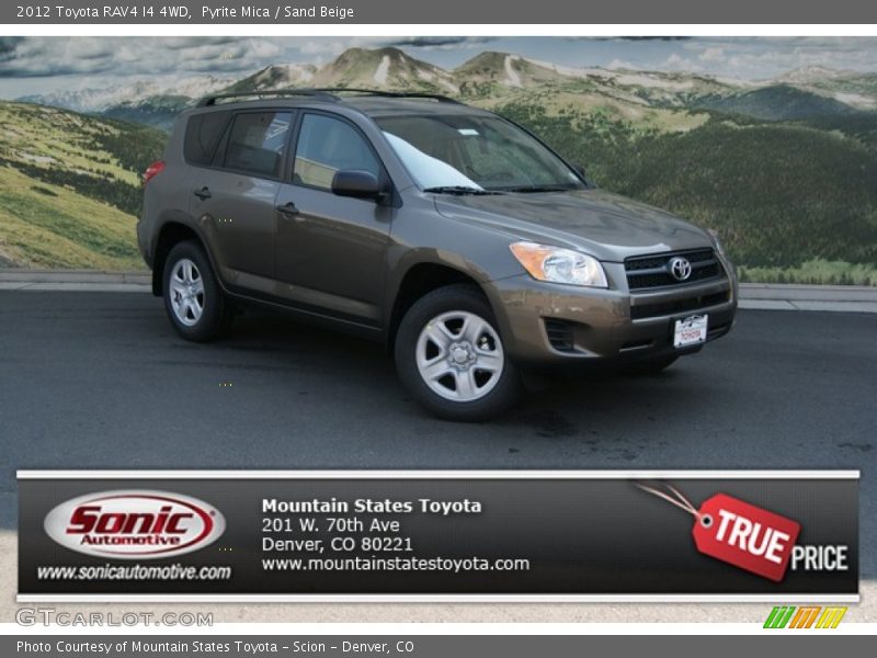 Pyrite Mica / Sand Beige 2012 Toyota RAV4 I4 4WD