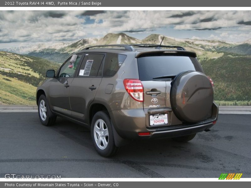 Pyrite Mica / Sand Beige 2012 Toyota RAV4 I4 4WD