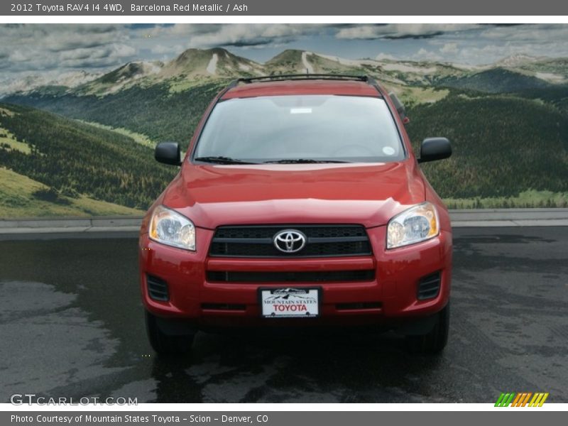 Barcelona Red Metallic / Ash 2012 Toyota RAV4 I4 4WD