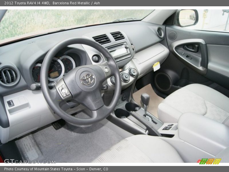 Barcelona Red Metallic / Ash 2012 Toyota RAV4 I4 4WD