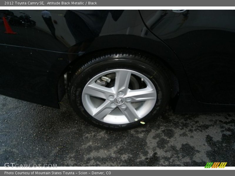 Attitude Black Metallic / Black 2012 Toyota Camry SE
