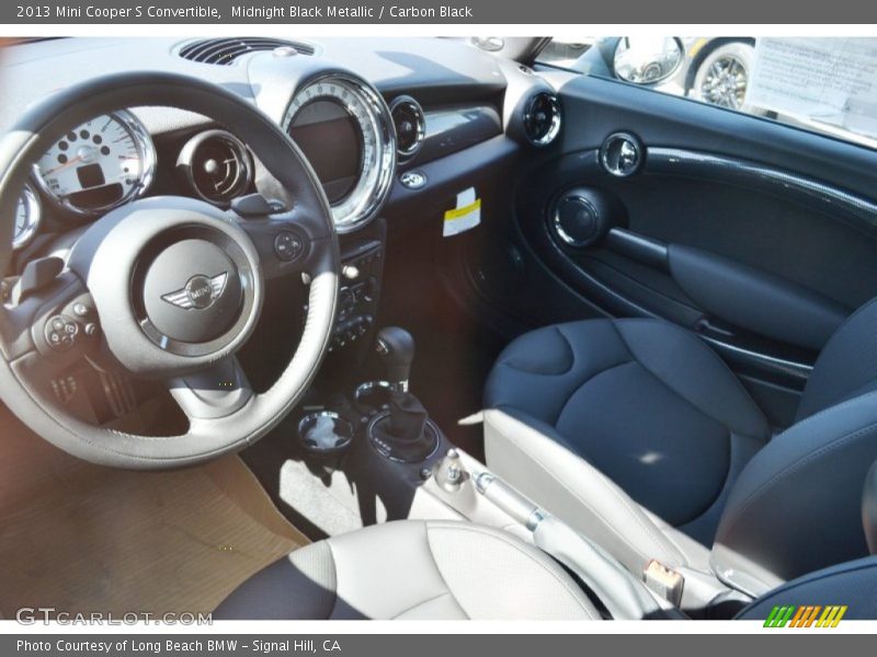 Midnight Black Metallic / Carbon Black 2013 Mini Cooper S Convertible