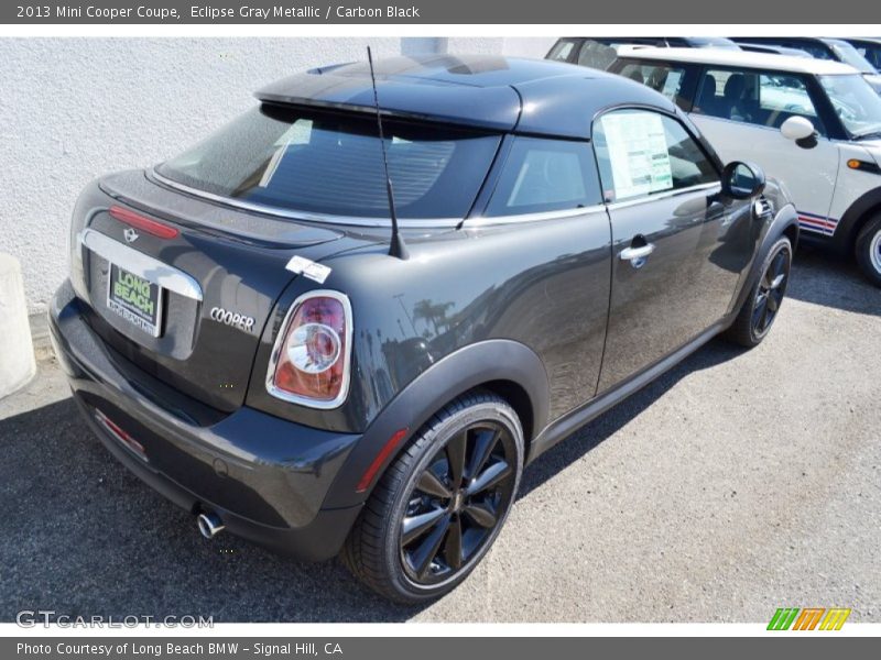 Eclipse Gray Metallic / Carbon Black 2013 Mini Cooper Coupe