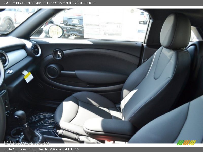 Eclipse Gray Metallic / Carbon Black 2013 Mini Cooper Coupe