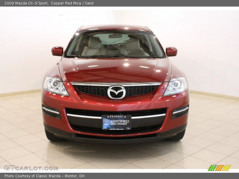 Copper Red Mica / Sand 2009 Mazda CX-9 Sport