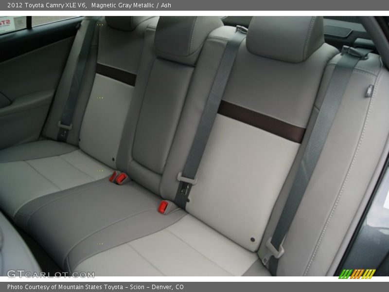 Magnetic Gray Metallic / Ash 2012 Toyota Camry XLE V6